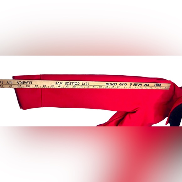 Cat & Jack Red Pea Coat w/ Removable Faux Fur Collar Girls XL LIKE NEW! - Picture 8 of 12